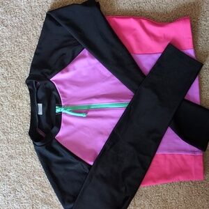 Three-Piece Rash Guard Swimsuit Set